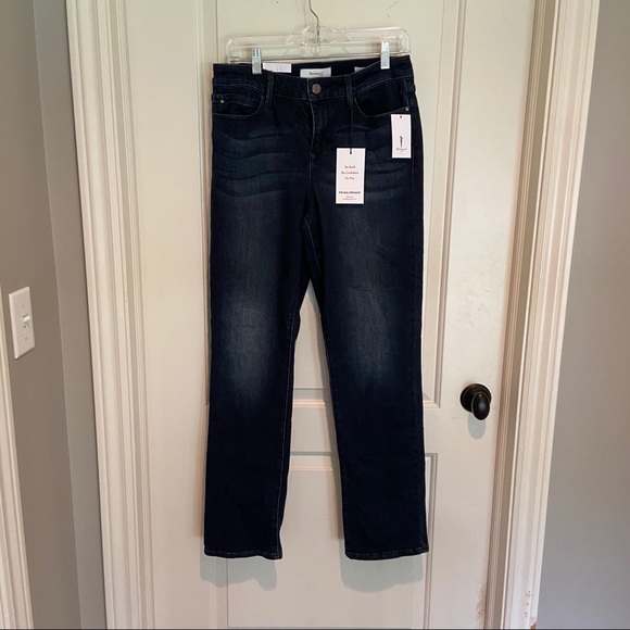 skinny girl straight leg jeans